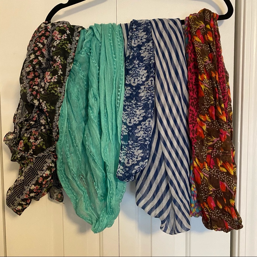 bp Multicolored Fashion Scarves Variety (one size)